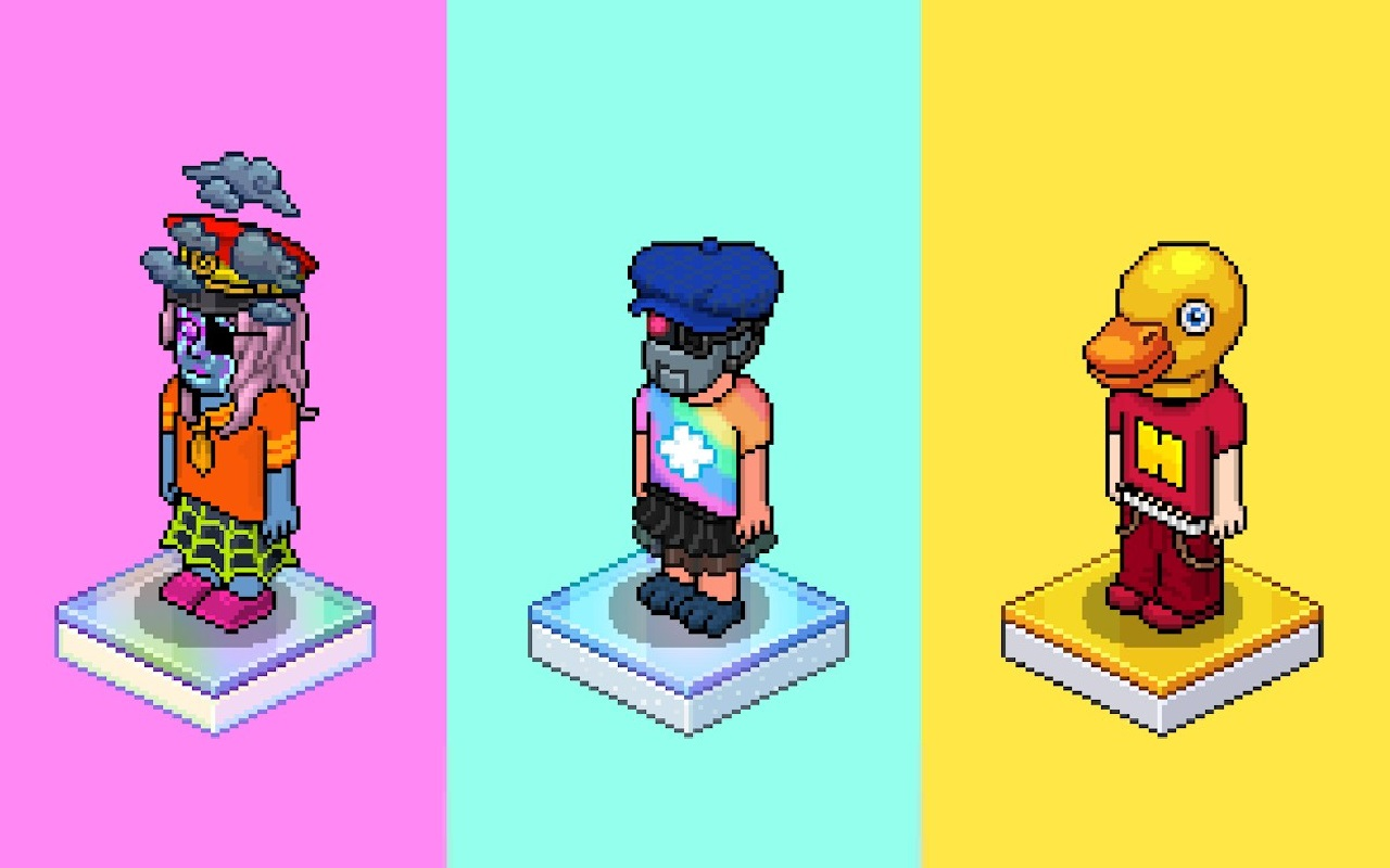 Tres estilos de avatar